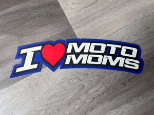I heart moto moms Butt Patch